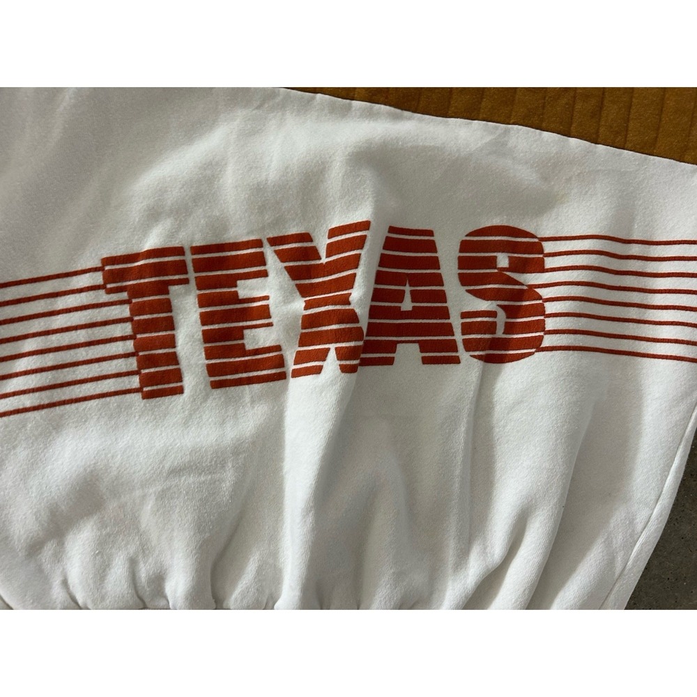 Vintage 80's UT Texas Longhorns  Crewneck Chalk Line Sweatshirt Mens Sz L - Picture 2 of 8